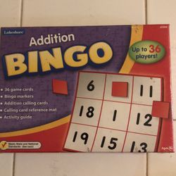 Lakeshore Bingo Game  