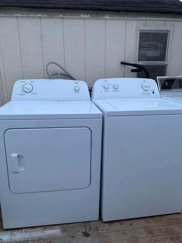 Like New Roper  Washer And Dryer