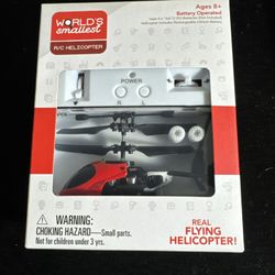 World's Smallest RC Helicopter REAL Flying HELICOPTER WITH R/C CONTROLLED FLIGHT