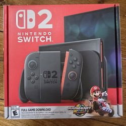 Nintendo Switch 2 Mario Kart World Console Bundle 