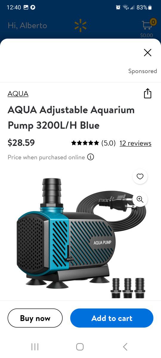 Aquarium Pump