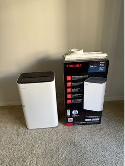 Toshiba Smart Portable Air Conditioner PX0611CWRU with Dehumidifier and Remote Control 6,000 DOE