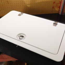 Boat Hatch 24x14 Gel Coated White