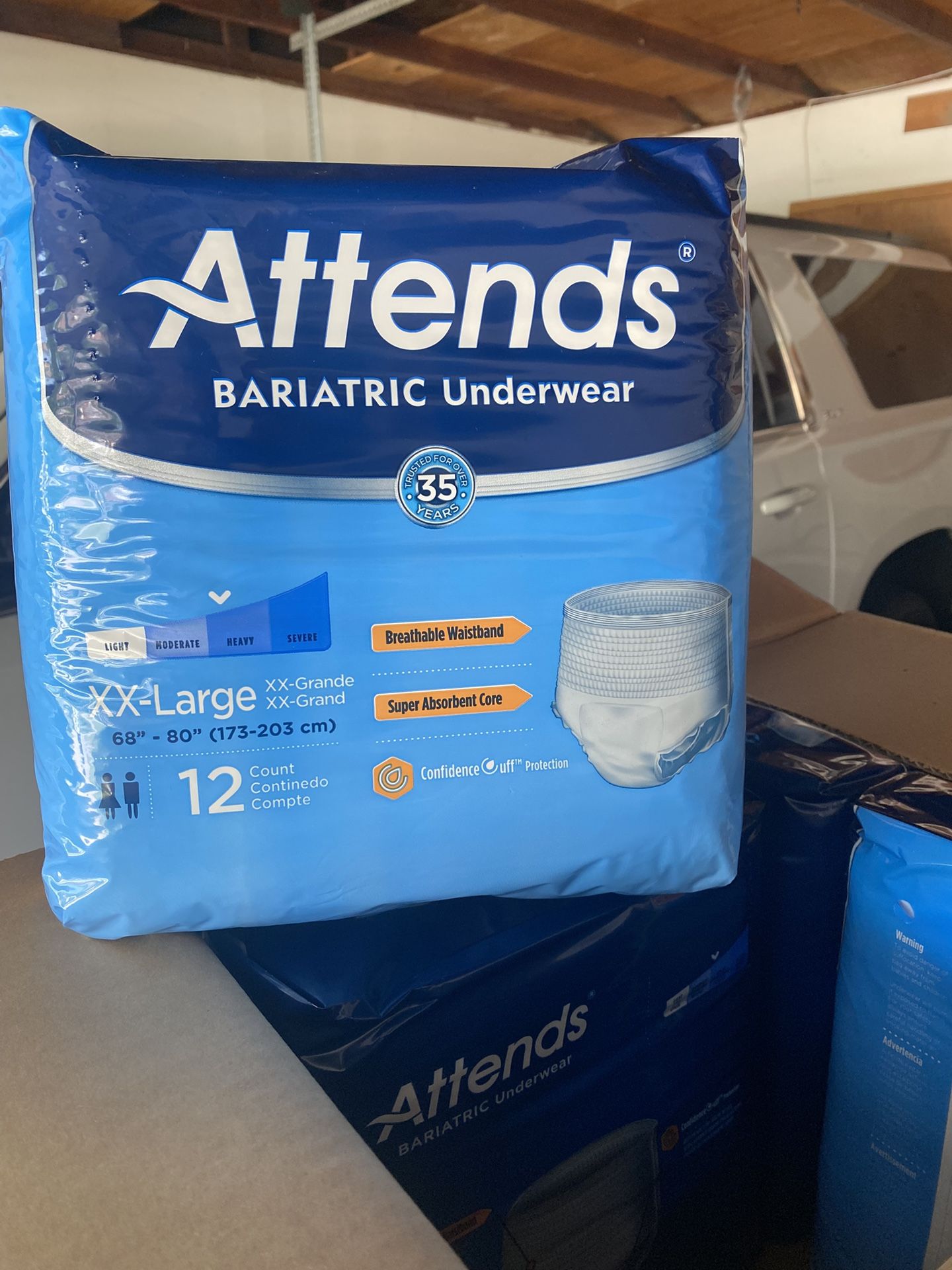 Attends Underwear Size XX Large
