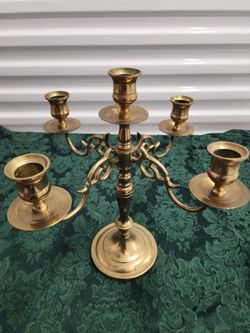 Vintage brass candlestick
