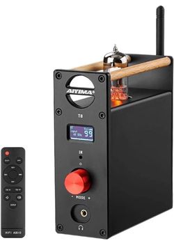 AIYIMA T8 6n3 Digital Tube Preamplifier Bluetooth 5.0 Hifi Preamp Decoder Pre