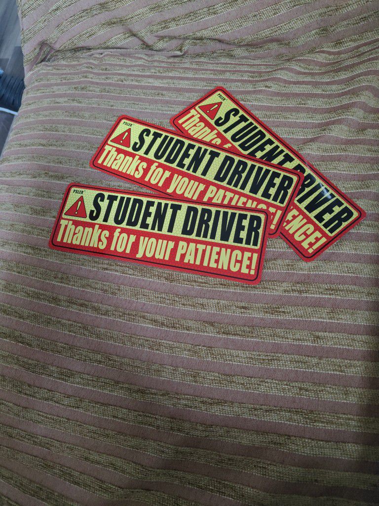 Student Driver w/Magnetic 