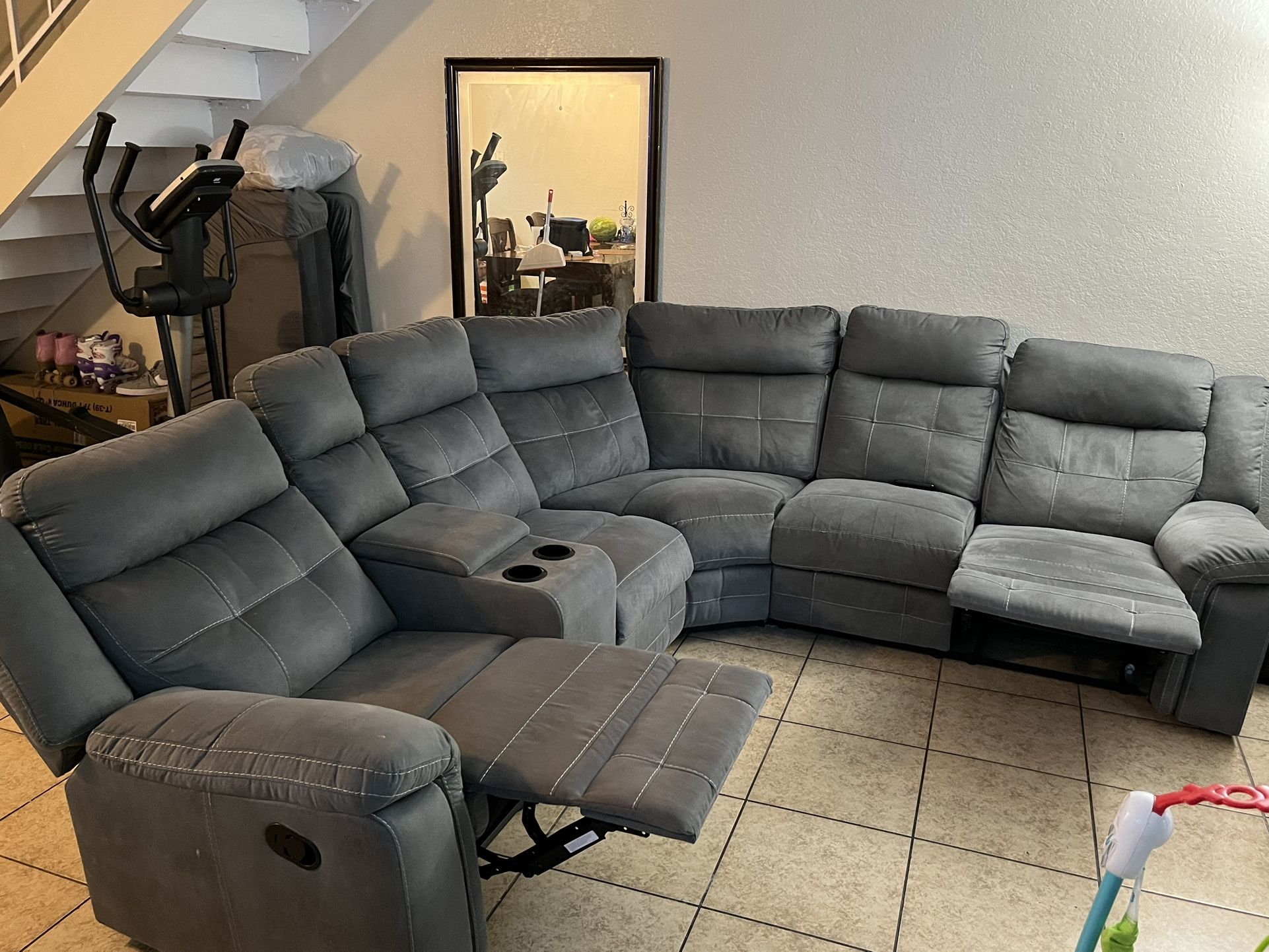 Grey Sectional Couches