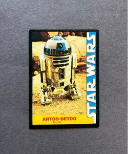 Vintage 1977 Star Wars Wonder Bread #8 Artoo-Detoo R2D2 Rookie Card. Negotiable