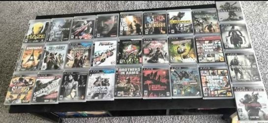 Assorted PS3 games for sale