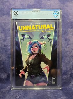 Unnatural #1 2018 CBCS 9.8 WP Convention Exclusive