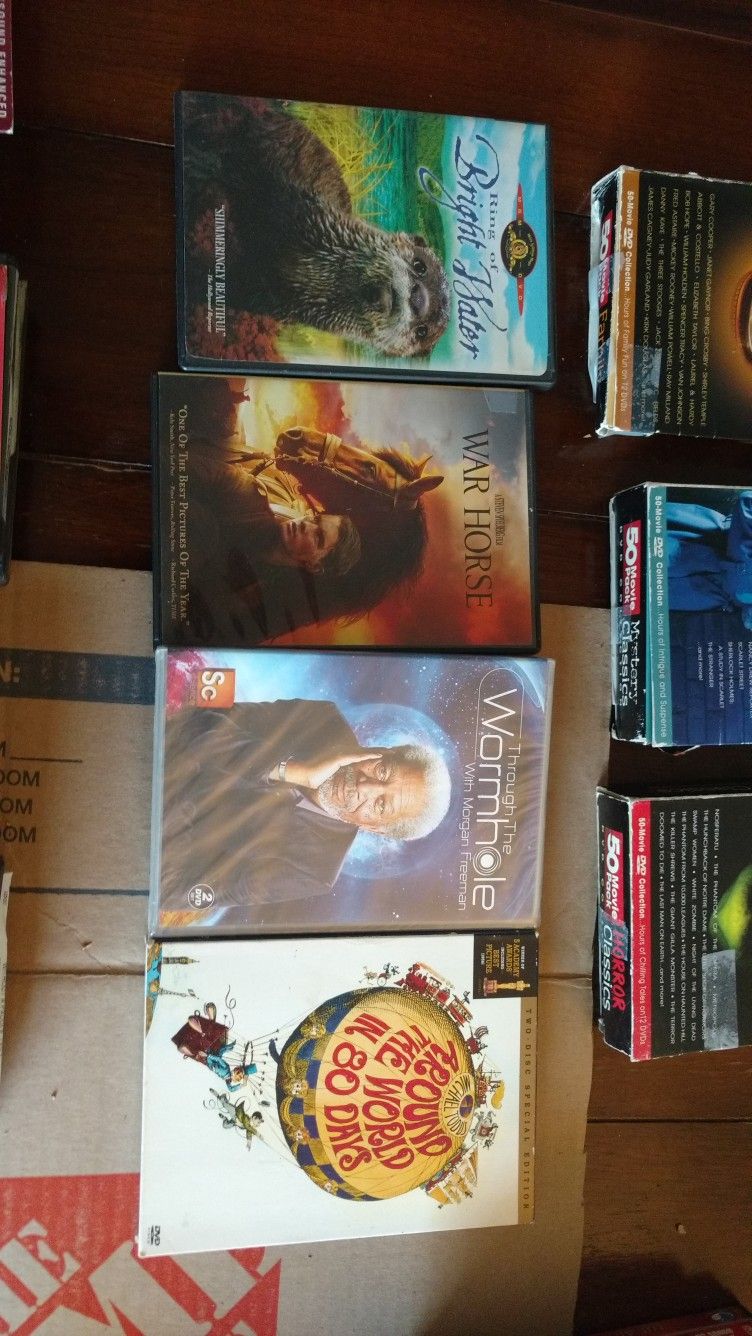Large Collection Of DVDS