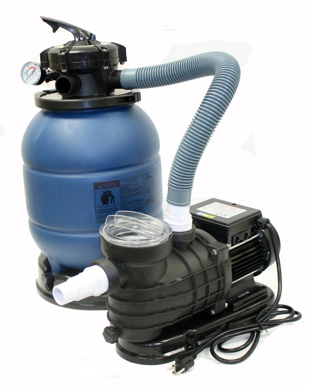 12" OnGround Swimming Pool Water pump Sand Filter