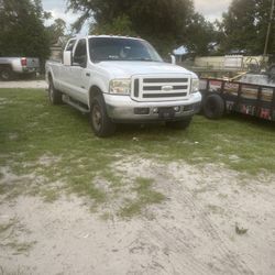 2006 Ford F350 White Long Bed Runs Great 