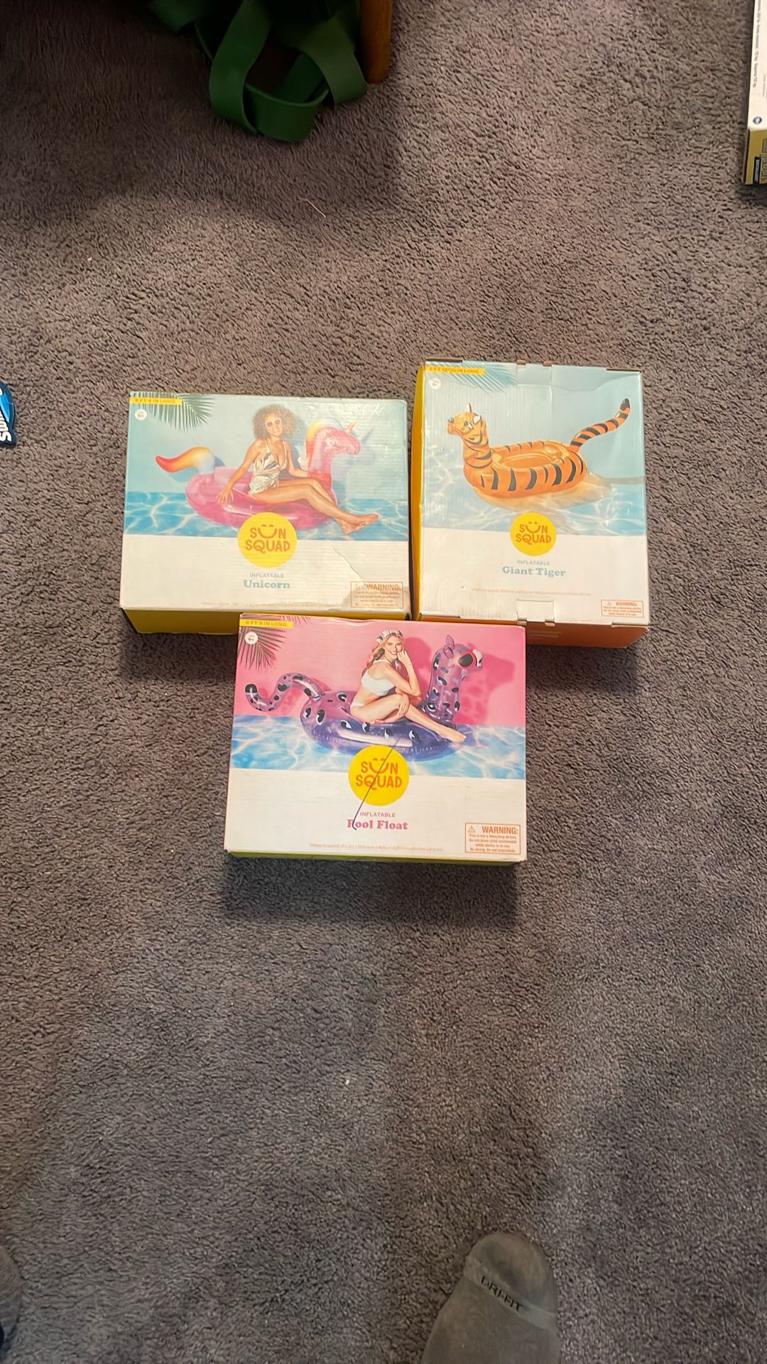 Sun Squad Inflatable Pool Float