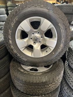 18” RAM 1500 FACTORY WHEELS AND TIRES