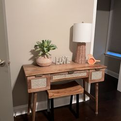 Matching Nightstands And Desk