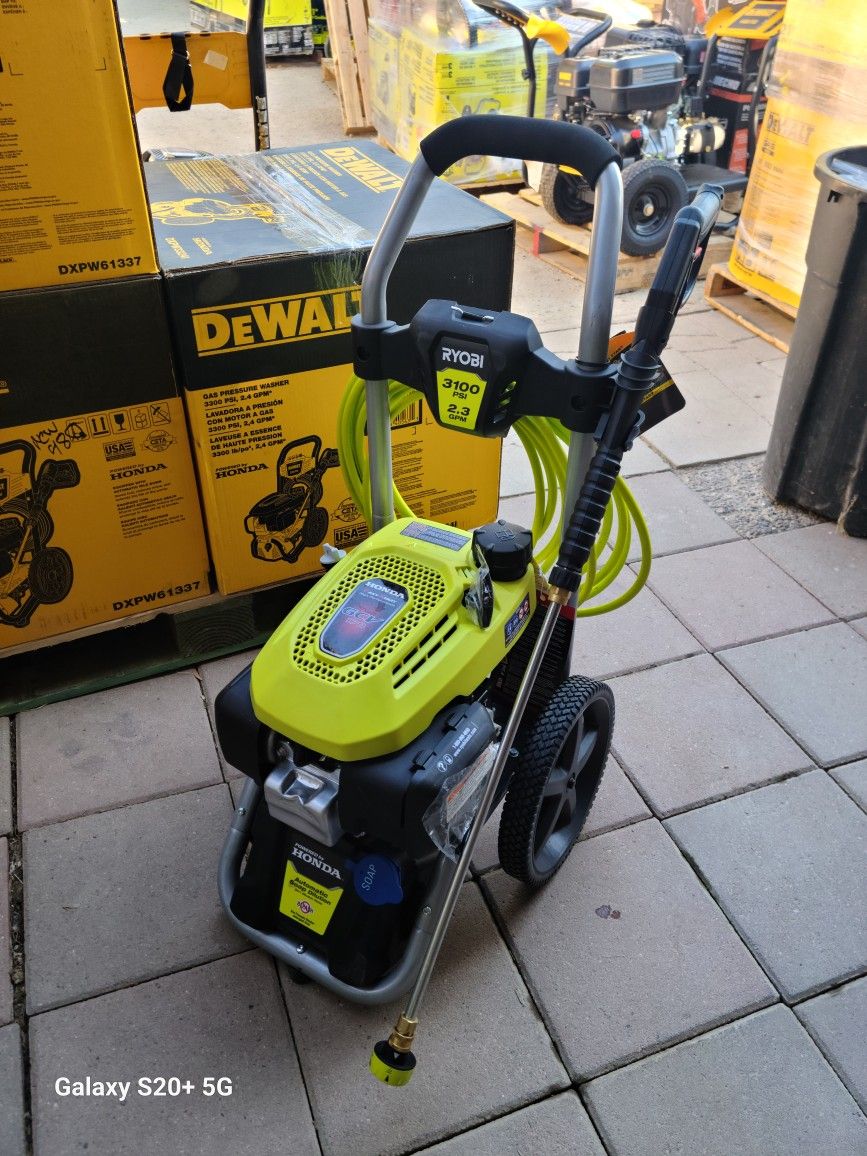Ryobi 3100psi Gas Pressure Washer