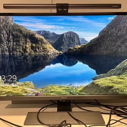 BenQ 32" 4K HDR Eye Care Monitor, 10 Bit, Brightness Intelligence Plus, USB Type-C, HDMI