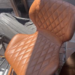 Leather Bar Stools (2)