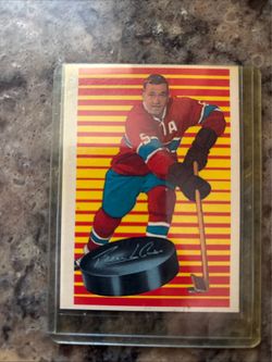 Vintage Montreal Canadiens Hockey Player BOOM BOOM,  Trading Card