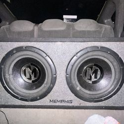 2 12 Memphis Audio Subs 