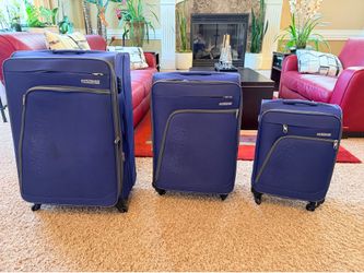 SET OF 3 AMERICAN TOURISTER LUGGAGE SET