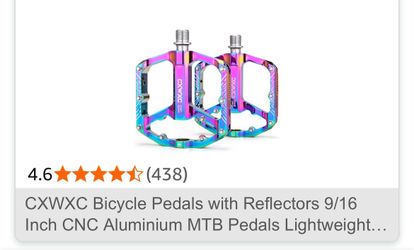 Bike pedals (brand new)