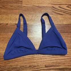 Xhilaration royal blue triangle bikini top – size medium