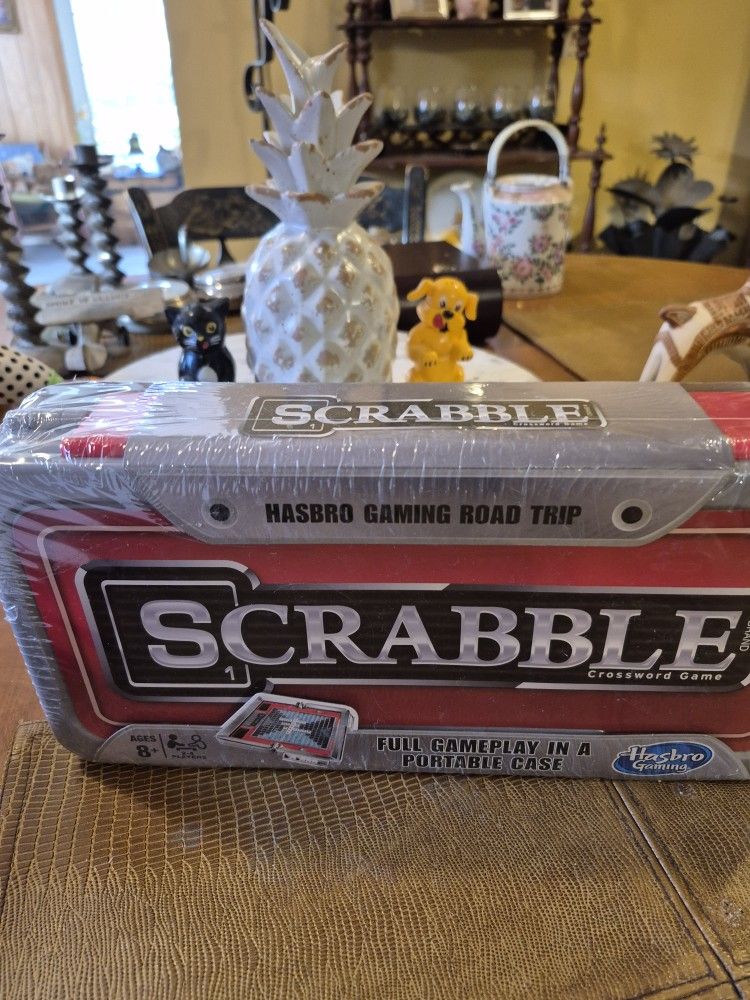 Brand new in sealed box, scrabble road game