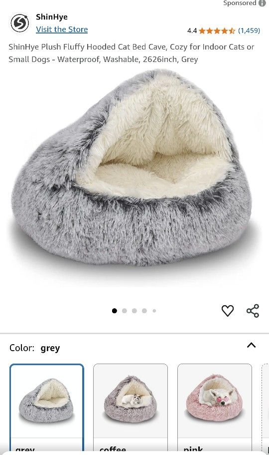New In Vacuum Sealed Package. POCKET PET BED. SEE ALL PHOTOS. CASH,, PICKUP ONLY