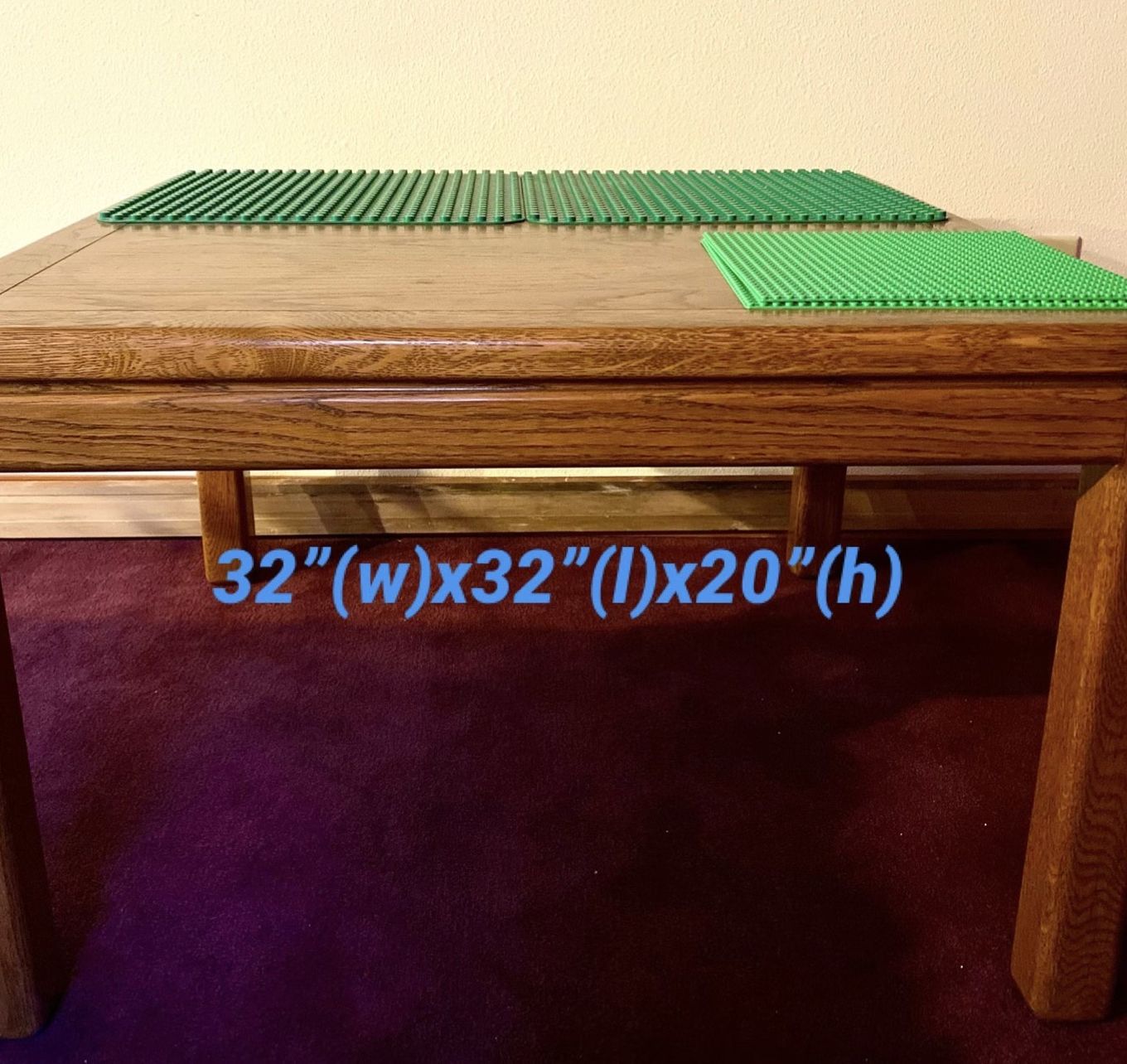 Home Made Lego Table