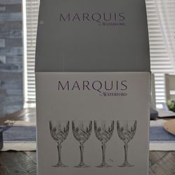 Marquis by Waterford Wine/Goblet set of 4