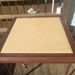 Foldable Padded Card Table