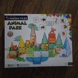 Brand New - MAGNA-TILES Animal Park 70-Piece Set Educational Learning Toy 