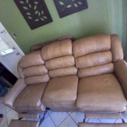 SOFA GENUINE LEATHER. 