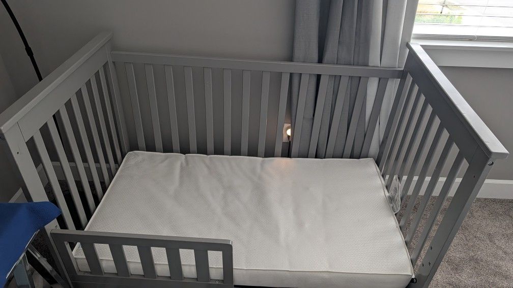 Baby Crib And Mattress
