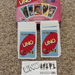 UNO 2007 Special Edition Hairspray Card Game