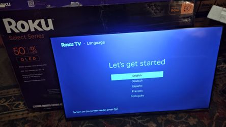 Roku Select Series 50" 4K QLED Smart TV