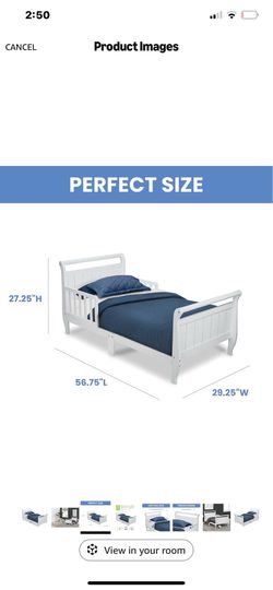 New in open box Toddler bed