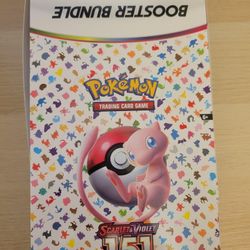 151 booster bundle display