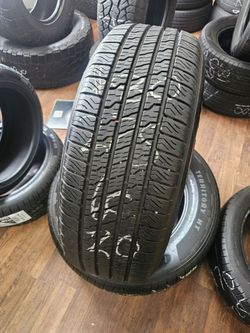 (2) 275 60 20 GOODYEAR TIRES 90% Percent $160 INSTALLED