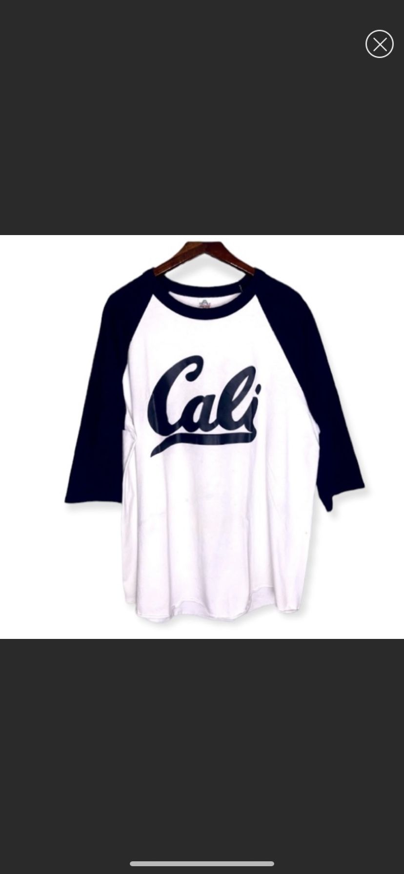 Cali Baseball Tee
