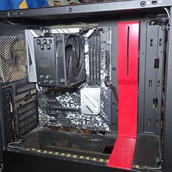 NZXT Case with Motherboard B450 Steel Legend  AM4 Ryzen supported