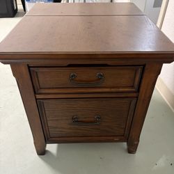 File Cabinet Table With Power
