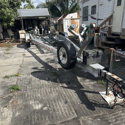 Boat Trailer Ameritrail 28 Ft Del 2021 Ready To Go Registrayion In Hand 
