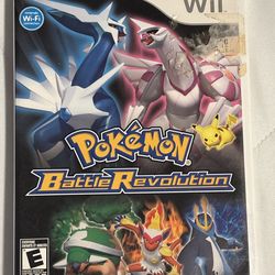 Pokémon battle Revolution Nintendo Wii