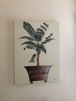 Canvas painting 40” Tall By 30” Wide