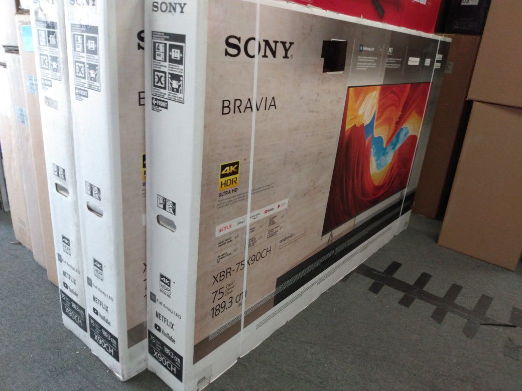 75" Sony 4k UHD Smart Dolby Vision HDR Full Array LED TV