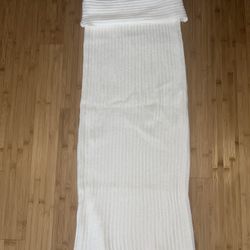 Woman’s White Sweater Dress. One size fits all. White plush cotton. Comfy. Don’t forget to bundle ! Any reasonable offer considered!👗NWOT